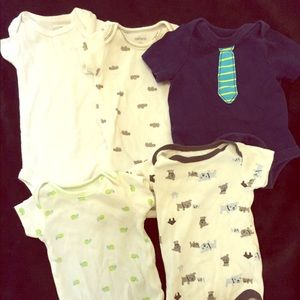 Newborn onesie bundle